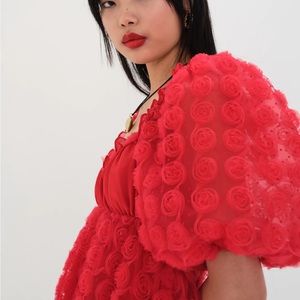 For Love & Lemons Hannah Mini Dress Size Medium NWOT